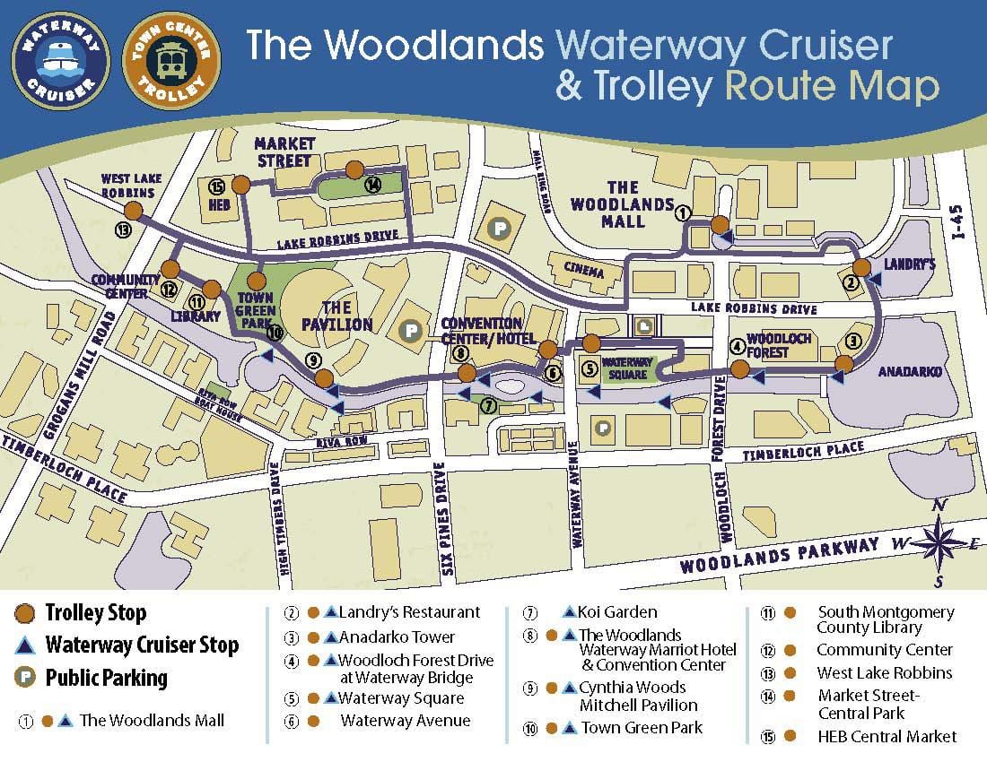 ที่ Woodlands ห้างแผนที่