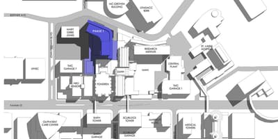 Methodist โรงพยาบาลแผนที่ฮูสตัน